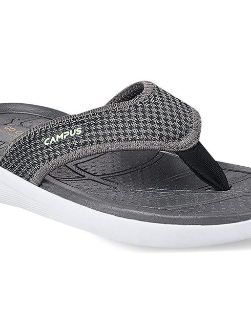 SL-406 Grey Men's Flip Flops